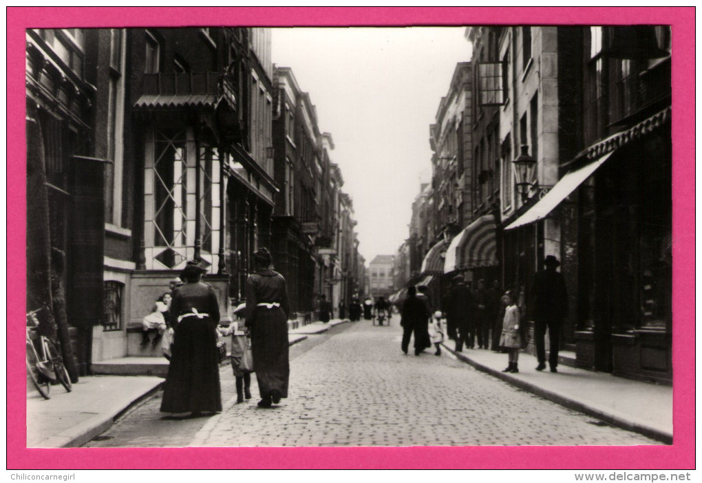 Zo Was Dordrecht - Voorstraat Bij De Botjesstraat Omstreeks 1910 - Animée - Foto W. MEIJERS - Echte Foto - SPARO - Dordrecht