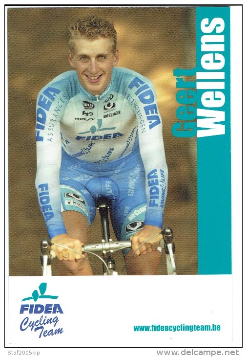 Fidea Cycling Team - Geert Wellens - Sportler