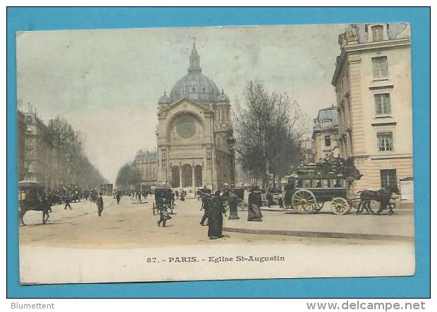 CPA 87 - Patache - Eglise Saint-Augustin PARIS VIIIème - Arrondissement: 08