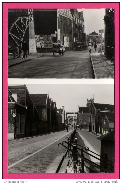 Zo Was Dordrecht - Sluisweg 1937 - Double Vues - Animée - Vélos - Foto W. MEIJERS - Echte Foto - SPARO - Dordrecht