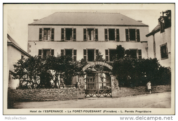 29 LA FORET FOUESNANT / Hôtel De L'Espérance / - La Forêt-Fouesnant