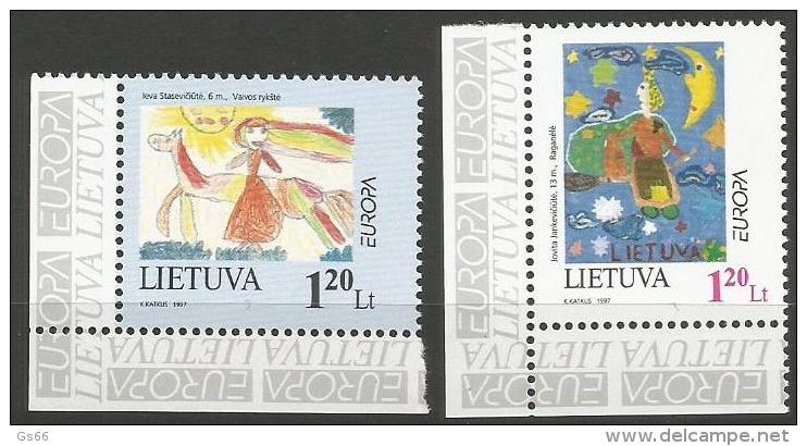 1997, LITAUEN, 636/37, Europa Cept: Sagen Und Legenden MNH **, - 1997