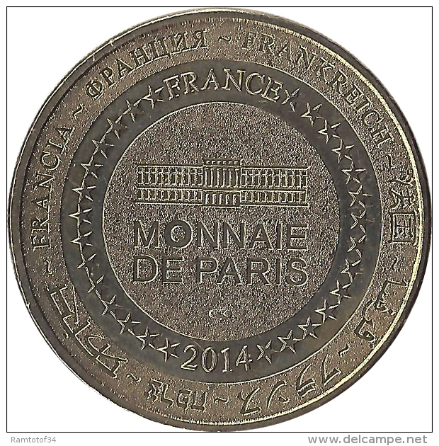 2014 MDP107 - MUROL - Château De Murol 5 (les Archers) / MONNAIE DE PARIS - 2014