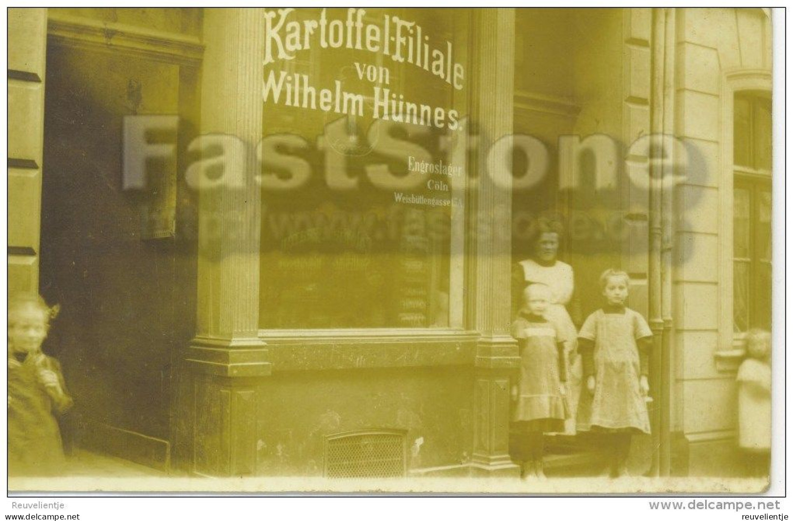 KÖLN - KARTOFFEL-FILIALE VON WILHELM HÜNNES - Koeln