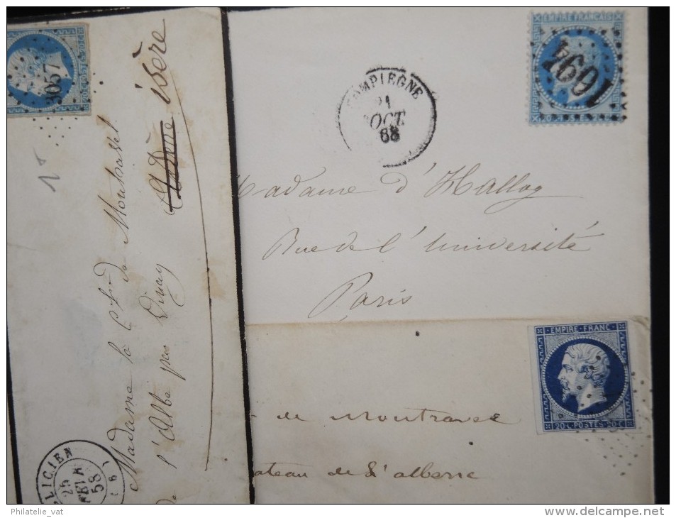 FRANCE - Lot de 20 lettres - Petit prix - A étudier -  Lot n° 9091