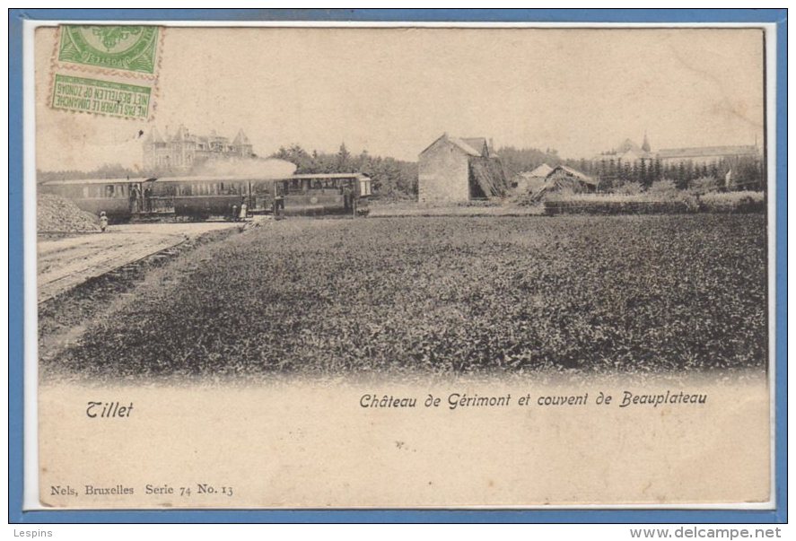 BELGIQUE - TILLET --  Château De Gérimont Et.... - Sonstige & Ohne Zuordnung