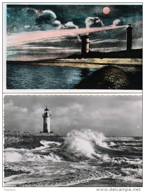 DEPT 17 ; Lot De 3 Cartes Phare , 2 Ile De Ré , 1 Ile D Oléron - Autres & Non Classés