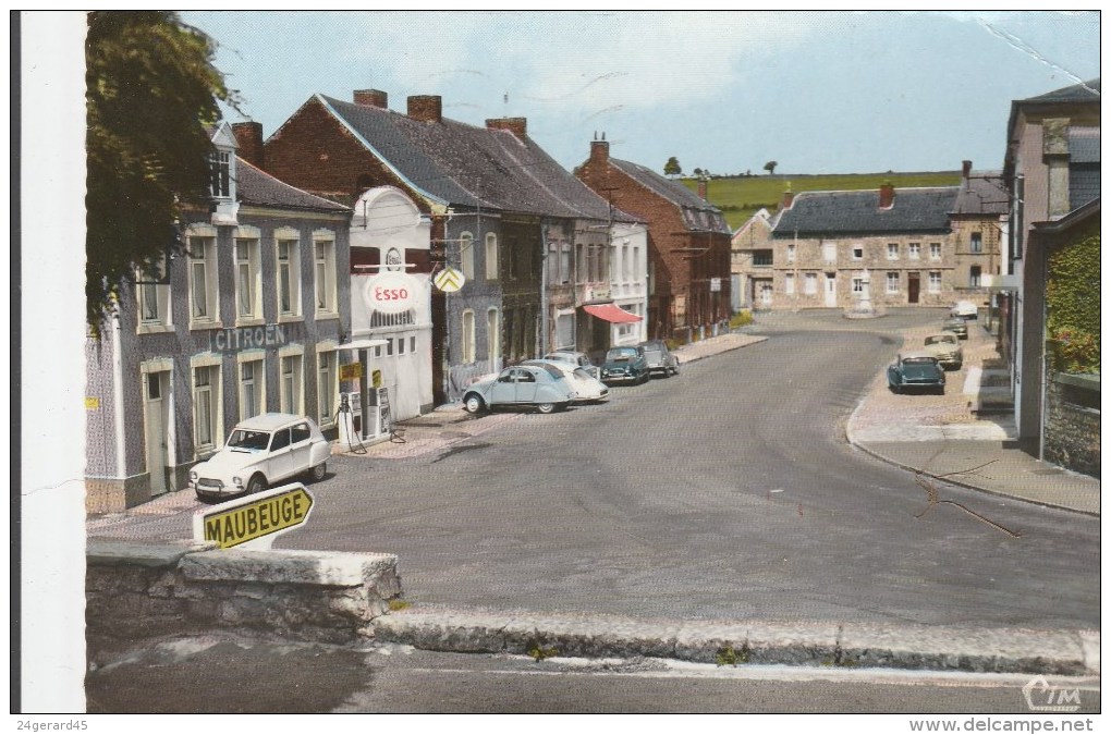 CPSM COUSSOLRE (Nord) - Rue De La Poste - Autres & Non Classés