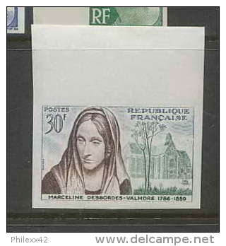 FRANCE Non Dentelé (imperforate) - N° 1214  Centenaire De La Mort De Marceline Desbordes-Valmore. - Non Classificati