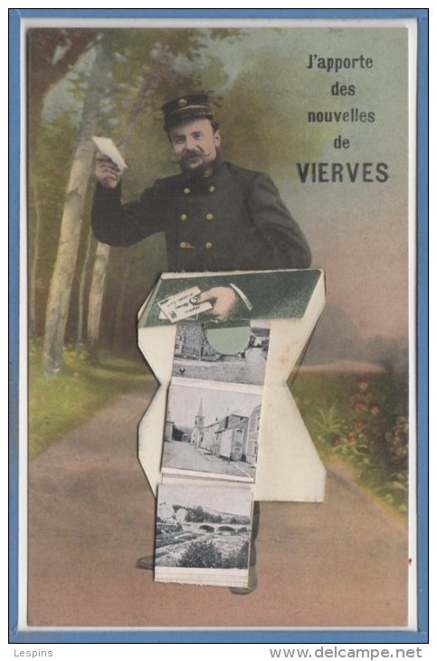 BELGIQUE -- VERVIERS - Carte à Système 10 Vues - Verviers