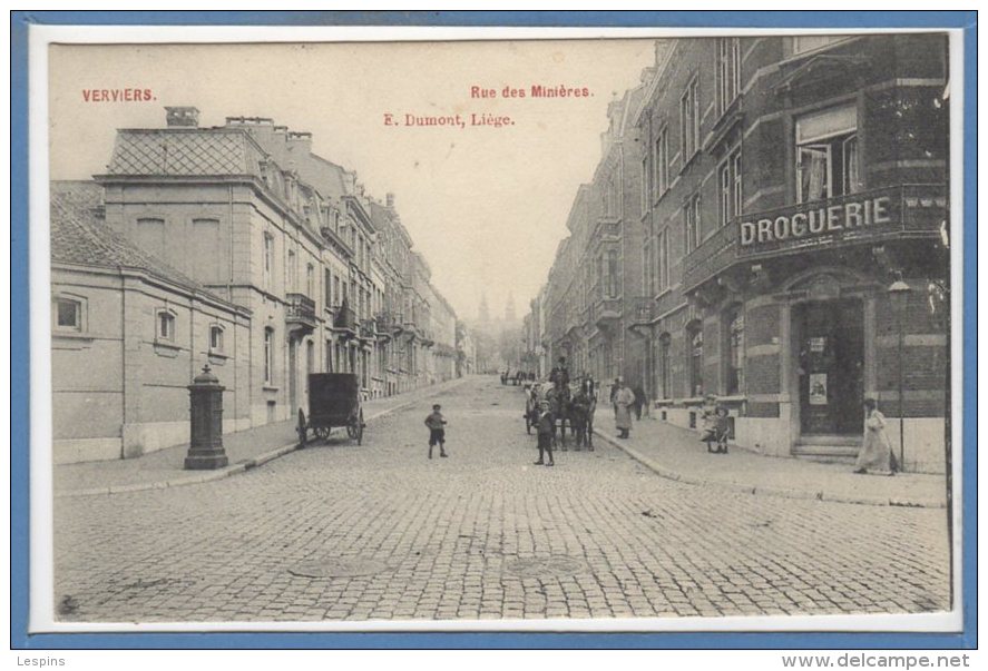 BELGIQUE -- VERVIERS -- Rue Des Minières - Verviers