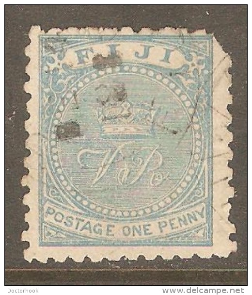 FIJI    Scott  # 15 F-VF USED (SHORT CORNER PERF.) - Fidji (...-1970)