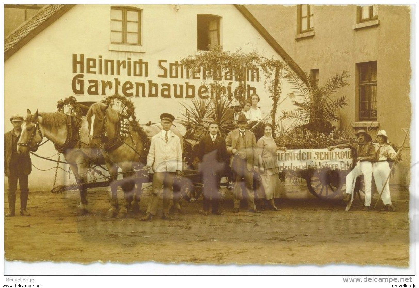 WANNE-EICKEL -  HEINRICH SCHIERBAUM GARTENBAUBETRIEB - Herne