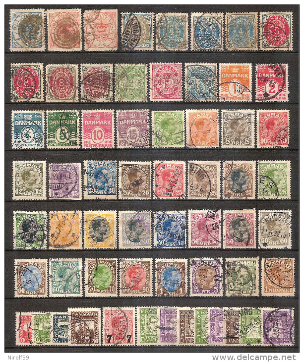 Denmark - Small Lot (second Choice Quality) - Verzamelingen