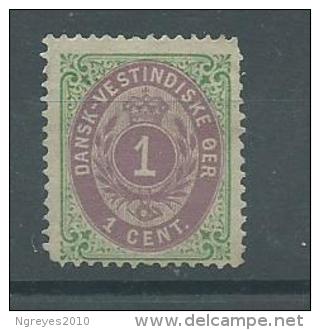 150022226  ANTILLAS DANESAS  YVERT  Nº  5  */MH  (NO  GUM) - Denmark (West Indies)