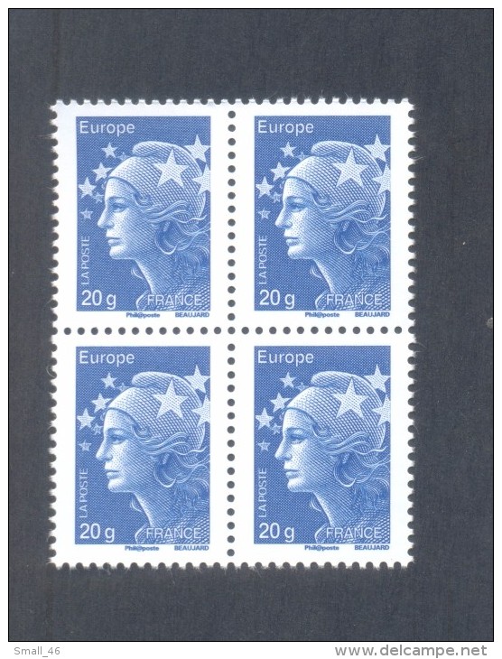 Marianne De Beaujard  -  V P  "Bleu" 20 Gr - Europe - Adhésif  - TD 205 - Altri & Non Classificati