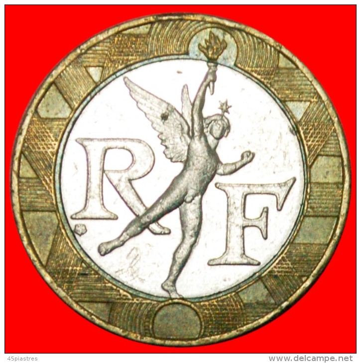 * NUDE SPIRIT OF FREEDOM: FRANCE ★10 FRANCS 1988! LOW START ★ NO RESERVE! - 10 Francs