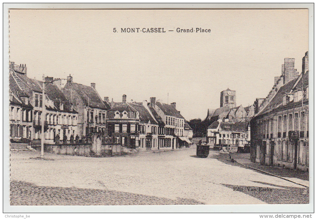 CPA Mont Cassel, Grand Place (pk22865) - Cassel