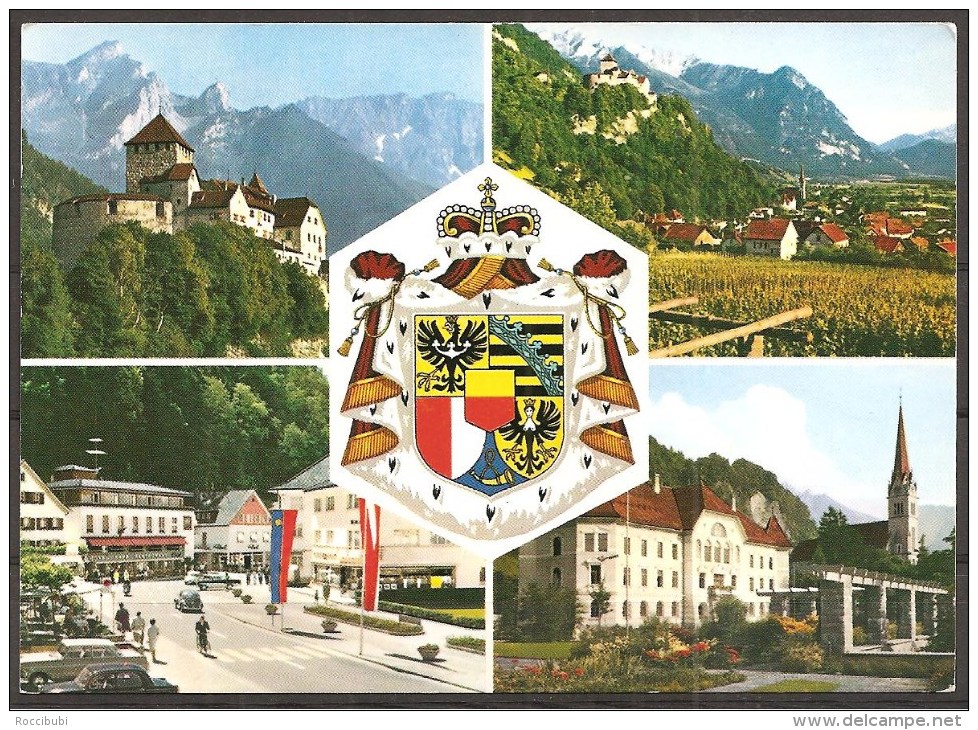 Vaduz, Ver. Ansichten, Ungelaufen - Liechtenstein