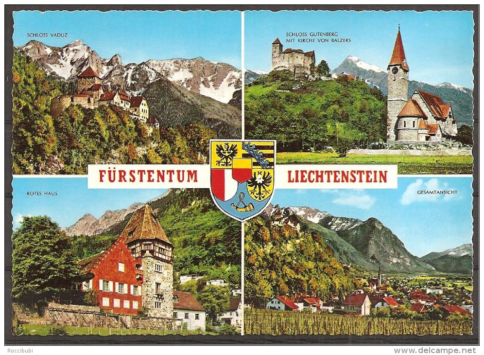 Liechtenstein, Ver. Ansichten, Ungelaufen - Liechtenstein