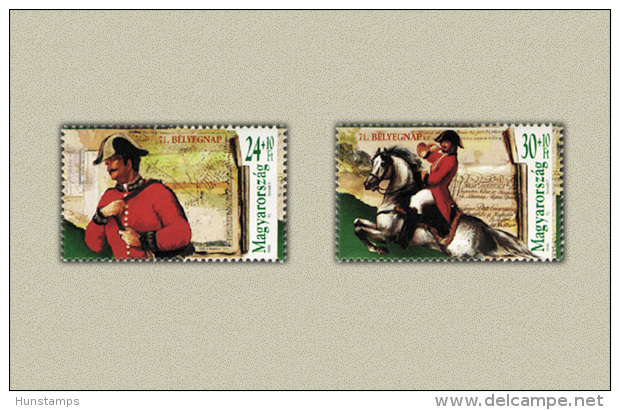 Hungary 1998. Animals / Horses Stampday Set MNH (**) Michel: 4494-4495 / 2.50 EUR - Nuovi