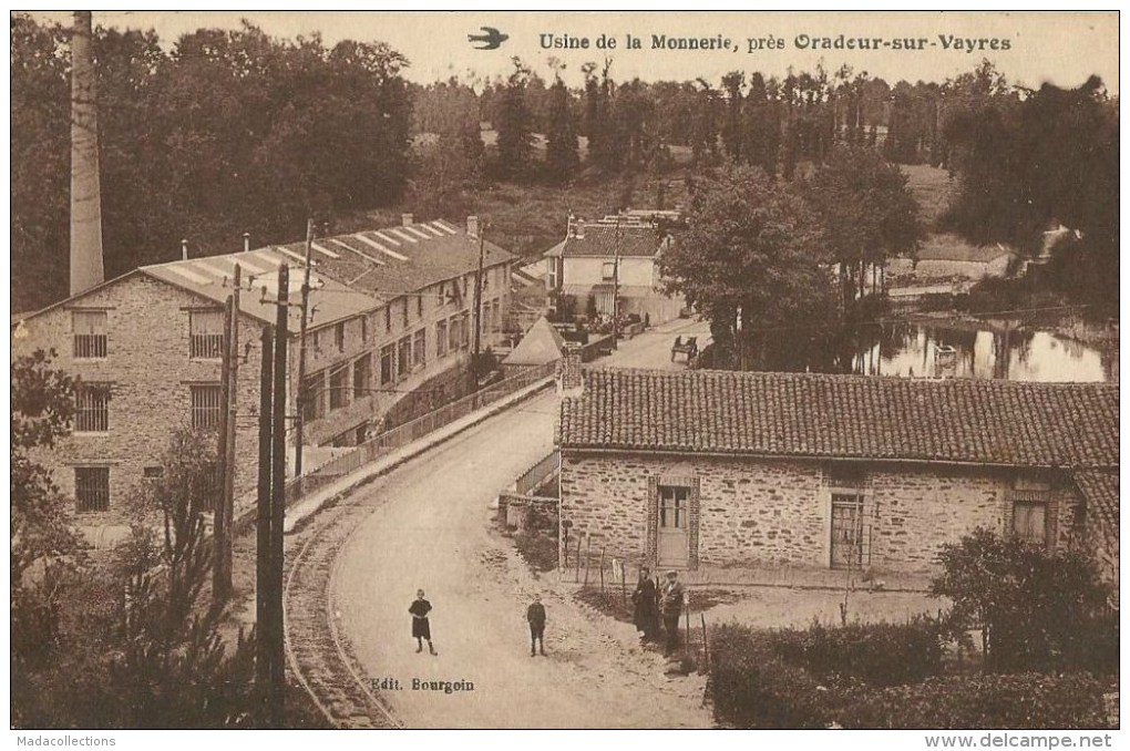 Oradour-sur-Vayres (87.Haute-Vienne) Usine De La Monnerie - Oradour Sur Vayres