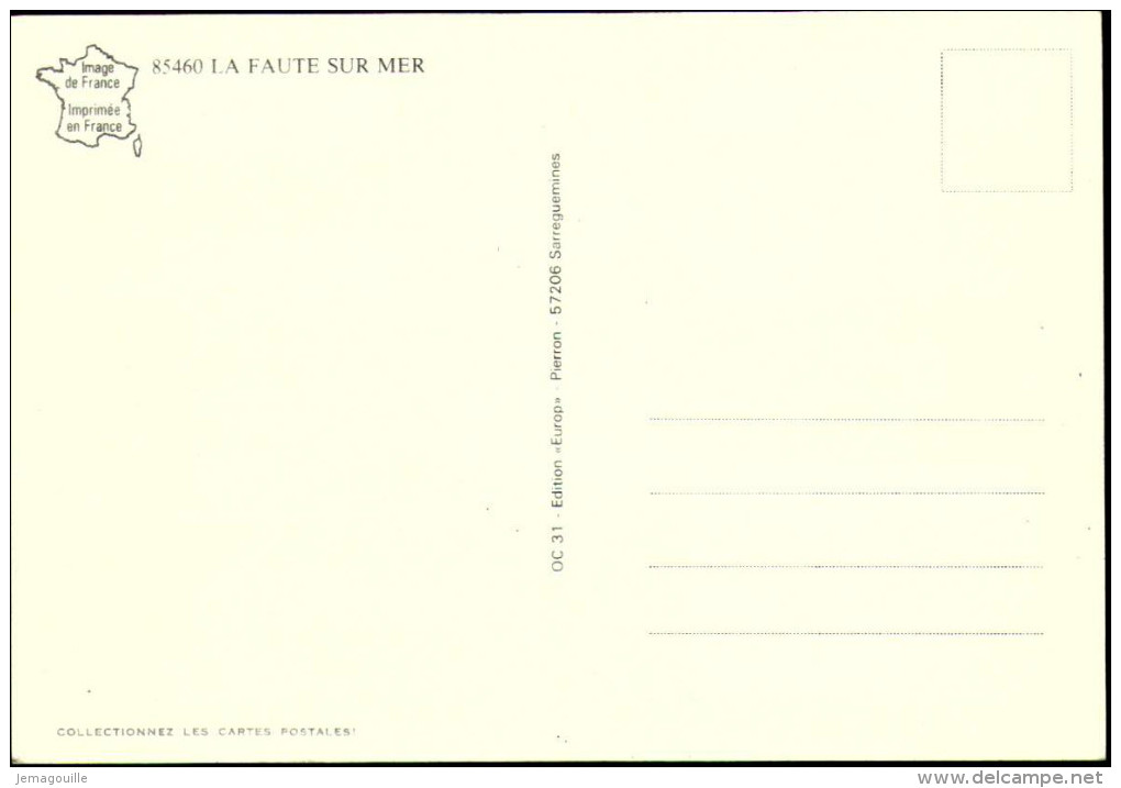 LA FAUTE SUR MER 85 - Multivues - S-3 - La Chaize Le Vicomte