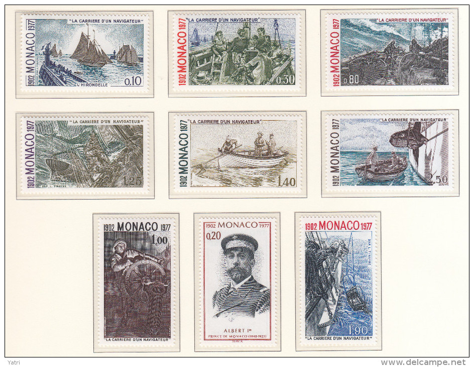 Monaco 1977 Annata (manca Mi. 1251/1254) **/MNH VF - Full Years