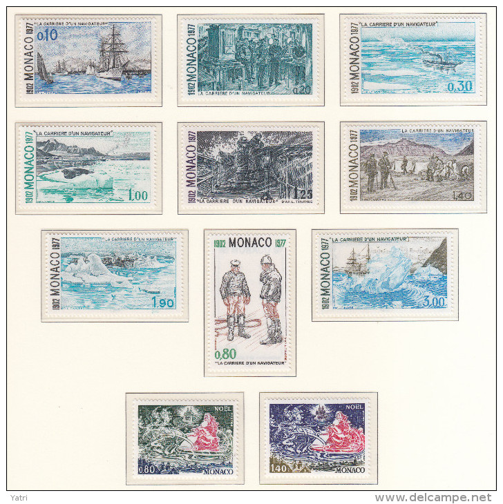 Monaco 1977 Annata (manca Mi. 1251/1254) **/MNH VF - Full Years