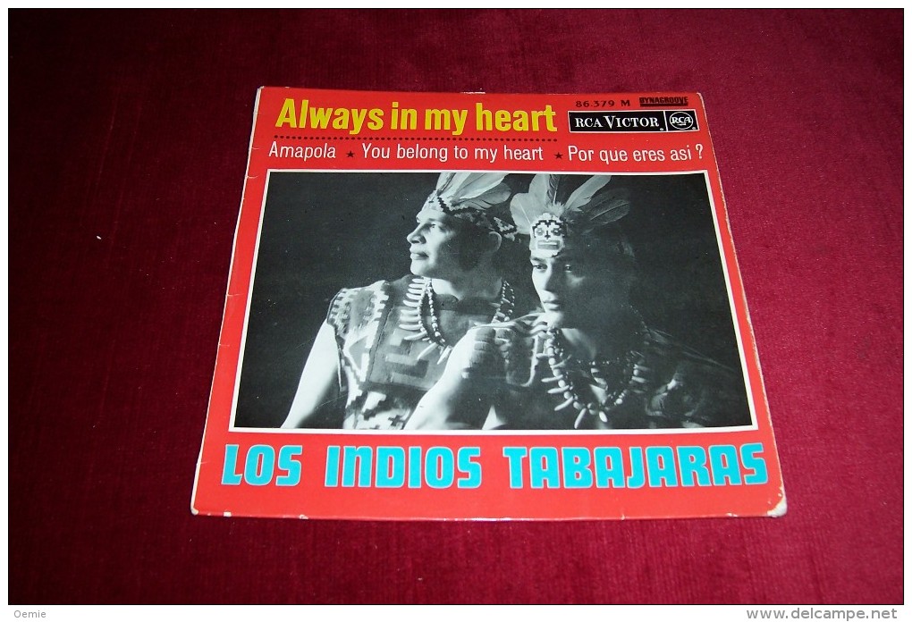 LOS INDIOS TABAJARAS   °  ALWAYS IN MY HEART - World Music