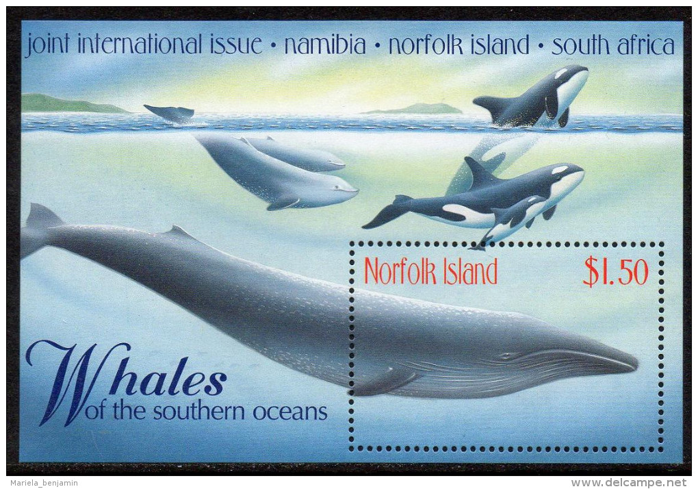 Norfolk - BF30 Baleines ** (whales) - Norfolk Island