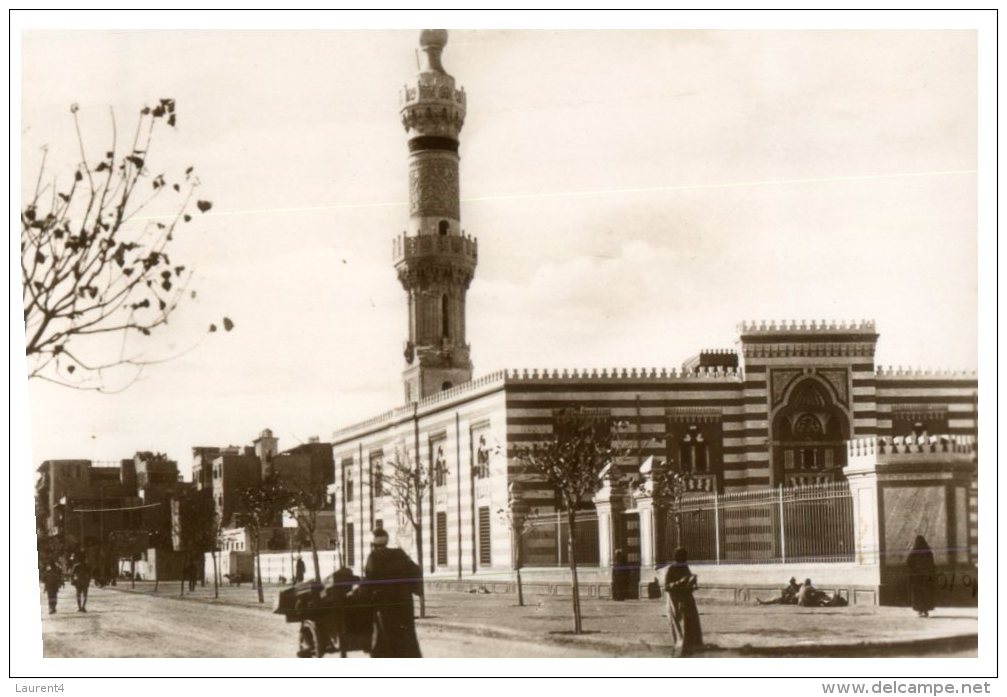 (991) Islam - Port Said Mosque (old Postcard) - Islam