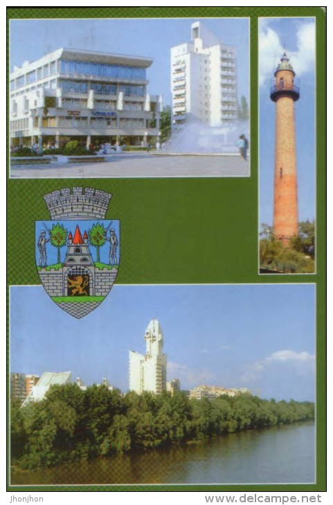 Romania - Postcard Circulated In 1998 With Stamps Rugby And Overprint  - 2/scans - Covers & Documents