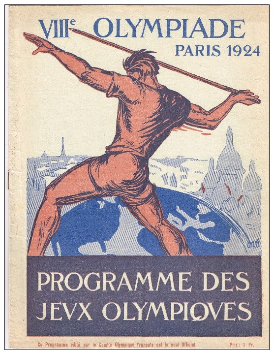 V111e OLYMPIADE-Paris-1924 Programma Des Jeux Olympique-Athlétisme Avec Liste Des 804 Participants - Programmes