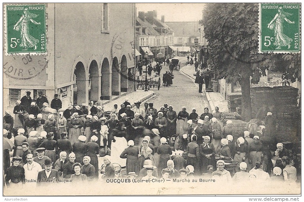 OUCQUES . MARCHE AU BEURRE - Autres & Non Classés