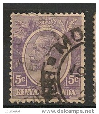 Timbres - Grande-Bretagne (ex-colonies Et  Protectorats) - Kenya Et Ouganda - 1921/25 - 5 C. - - Kenya & Ouganda