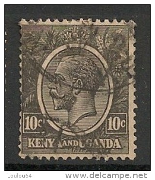 Timbres - Grande-Bretagne (ex-colonies Et  Protectorats) - Kenya Et Ouganda - 1921/25 - 10 C. - - Kenya & Oeganda