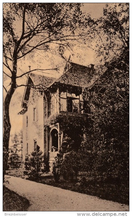 AK   COSWIG  - Heilstätte Lindenhof - Albertvilla- Karte. Gebr 1925 - Coswig
