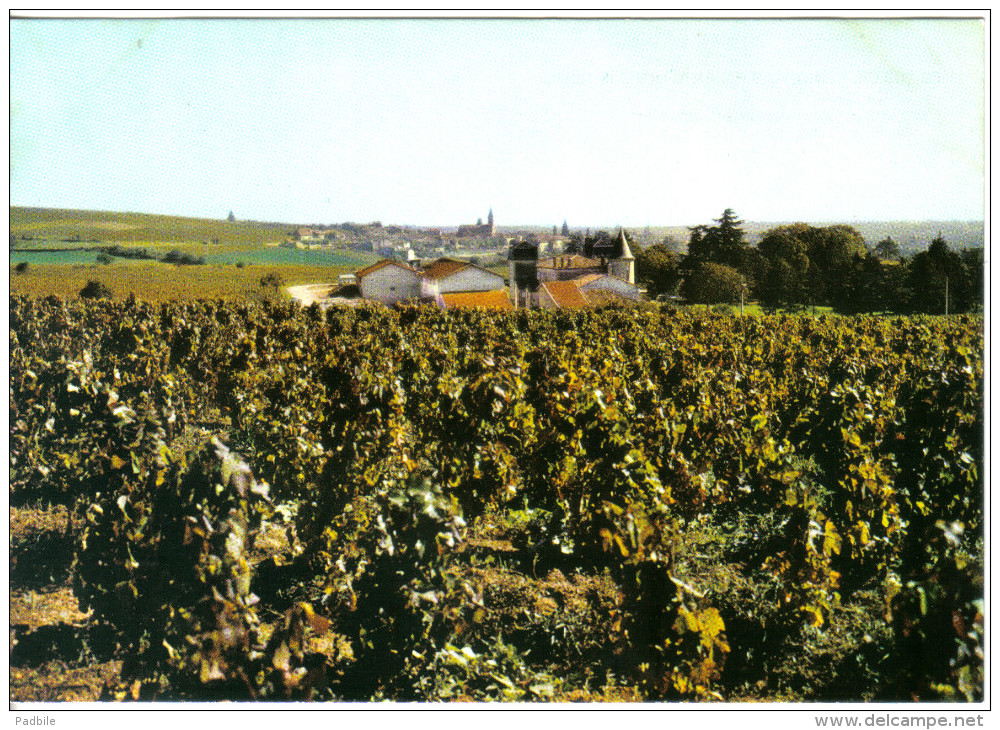 Carte Postale 69. Julienas En Beaujolais  La Coopérative Et Le Chateau  Trés Beau Plan - Julienas