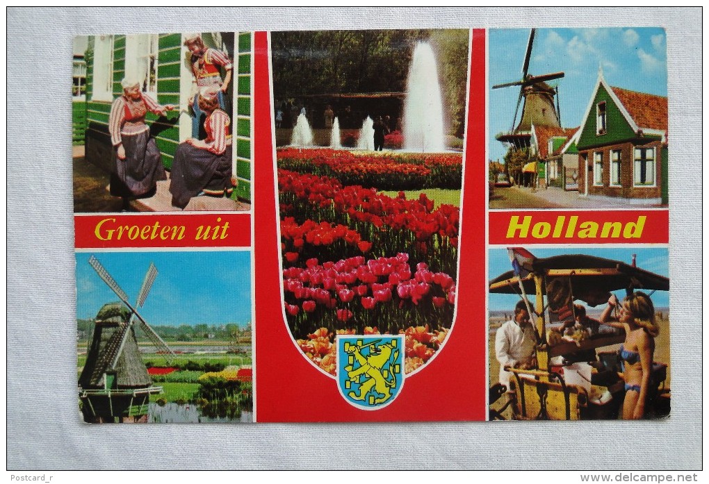 Netherlands Groeten Uim Holland Multi View 1968  A 41 - Autres & Non Classés