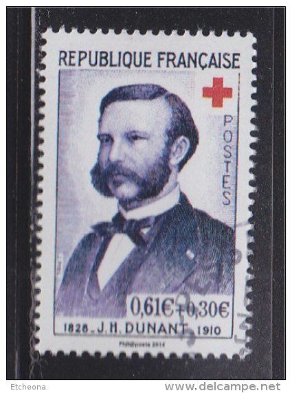 = 150 Ans De La Croix Rouge Française Issu Du Bloc Souvenir 95 Oblitéré Type Du Timbre 1188 De 1958 - Oblitérés