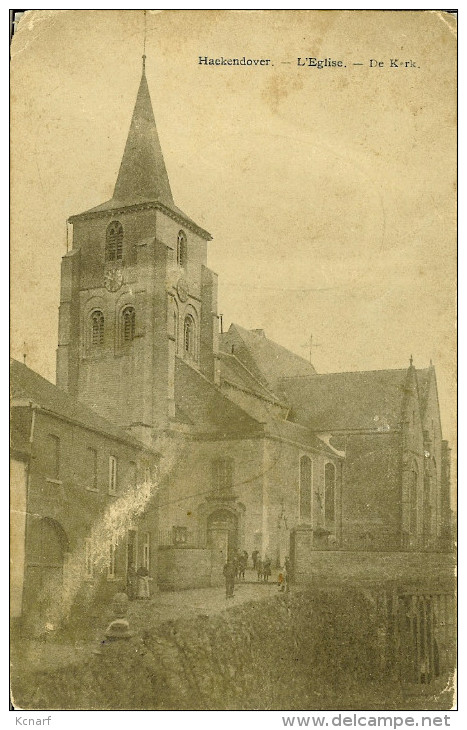 CP De HAEKENDOVER ( Hakendover ) " L'église - De Kerk " - Tienen