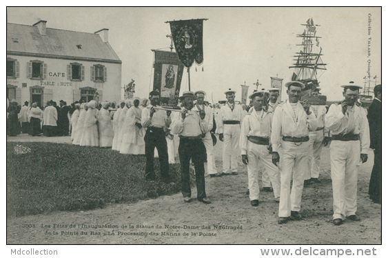 29 PLOGOFF / Les Fêtes De L'Inauguration De La Statue De Notre-Dame Des Naufragés De La Pointe Du Raz / - Plogoff