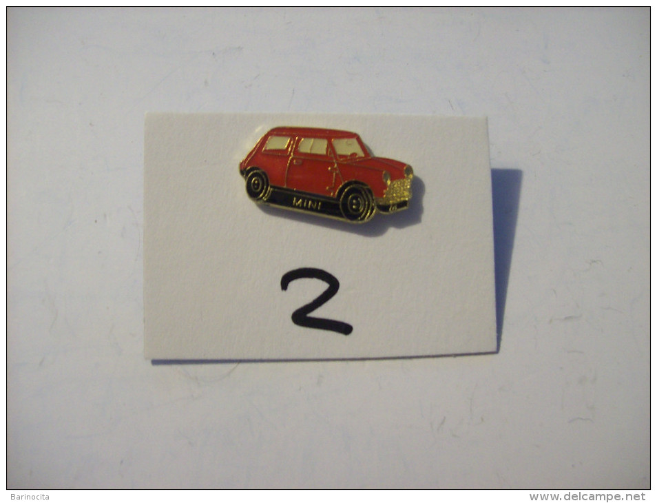 PIN´S -  MINI Cooper   - Rouge - Voir Photo ( 2 ) - Andere & Zonder Classificatie