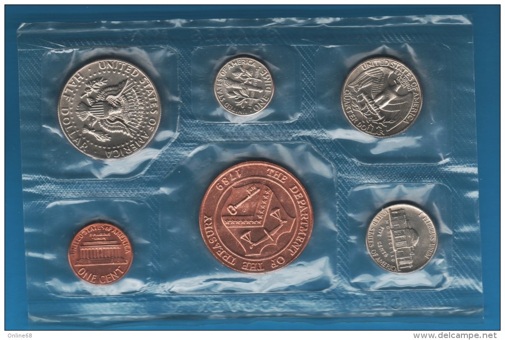 USA  Souvenir Mint Set - 1979 D - ( DENVER ) With "Bronze" Mint Medal. - Mint Sets