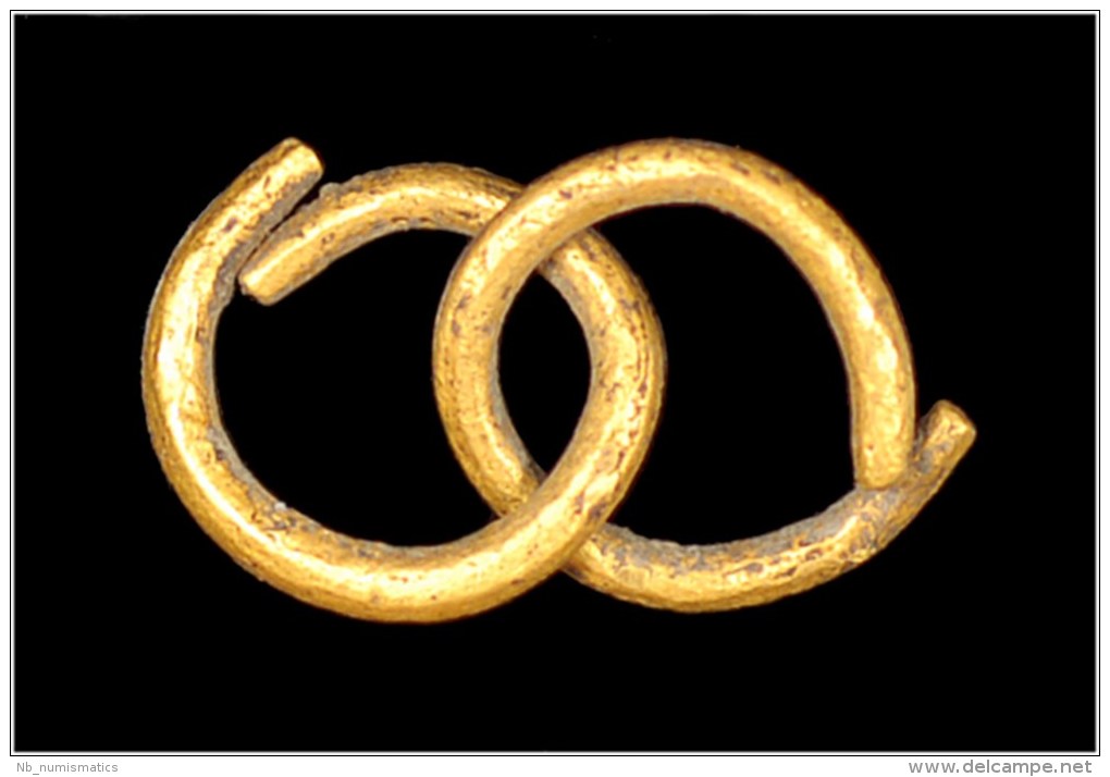 Celtic Gold Votive Rings - Archéologie