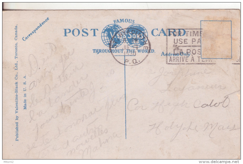 11-St.Hyacinthe-Quebec-Canada-Post Office-Bureau De Douanes Et De Postes-v.1906 - St. Hyacinthe