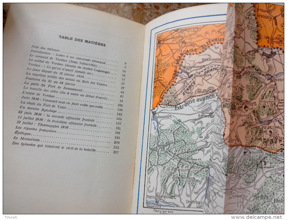 L' ENFER DE VERDUN évoqué Par Les Témoins Et Commenté Par J-H LEFEBVRE 1966 DURASSIE ET CIE - War 1914-18