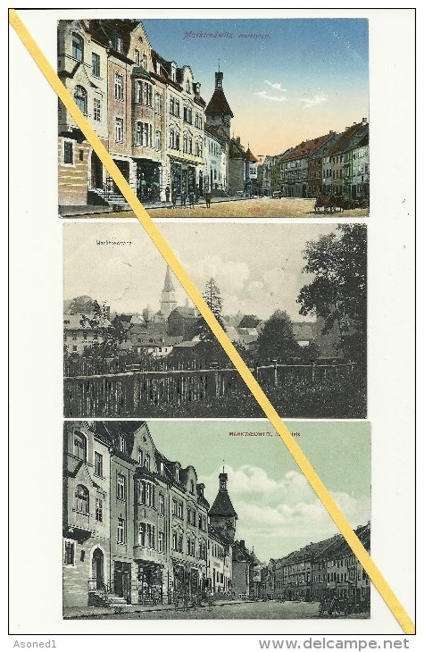 Marktredwitz - 10 Karten Um 1915 - Schöner Zustand Aus Einer Korrespondenz - Alle Gelaufen - Autres & Non Classés