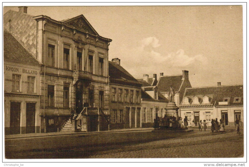 Ekeren, Eeckeren Markt Met Oude Tramstatie En Oude Zondagsschool (pk21415) - Andere & Zonder Classificatie